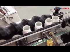 플라스틱 유리 병 간장 식초 오일병 라벨리를 위한 SS304 자동 스티커 붙여넣기 수용성 접착제